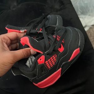 Red and Black Jordan 4’s